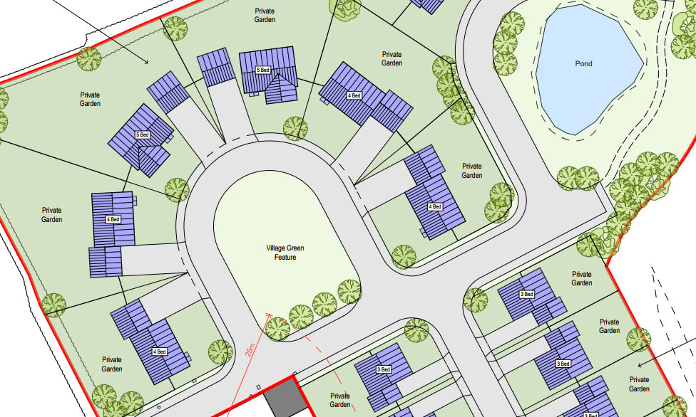 Planning permission on sites with planning constraint
